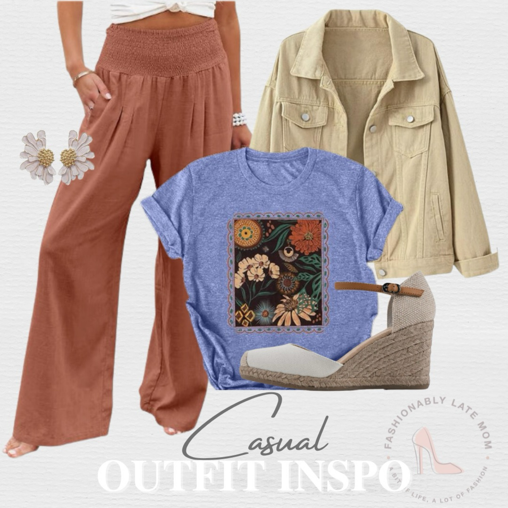 Amazon Fall Transitional Casual Outfit Inspo

Fashionablylatemom 
Casual fall outfit
Womens fall knit Tops Loose
Women’s fall blouses
Women’s fall button up tops
Women’s fall fashion
Fall fedoras
Striped tee shirt
Trendy booties
Fall jewelry
Hoop earrings
Statement earrings
Flared jeans
Women’s fall accessories
Denim jacket
Basic tees
Fall cardigan
Workwear pants
Bootcut pants
Suede boots
Fall shoes
Gold jewelry
Denim jeans
Fall blazers
Women’s denim
Women’s booties
Fall jewelry

#LTKStyleTip #LTKSaleAlert #LTKSeasonal