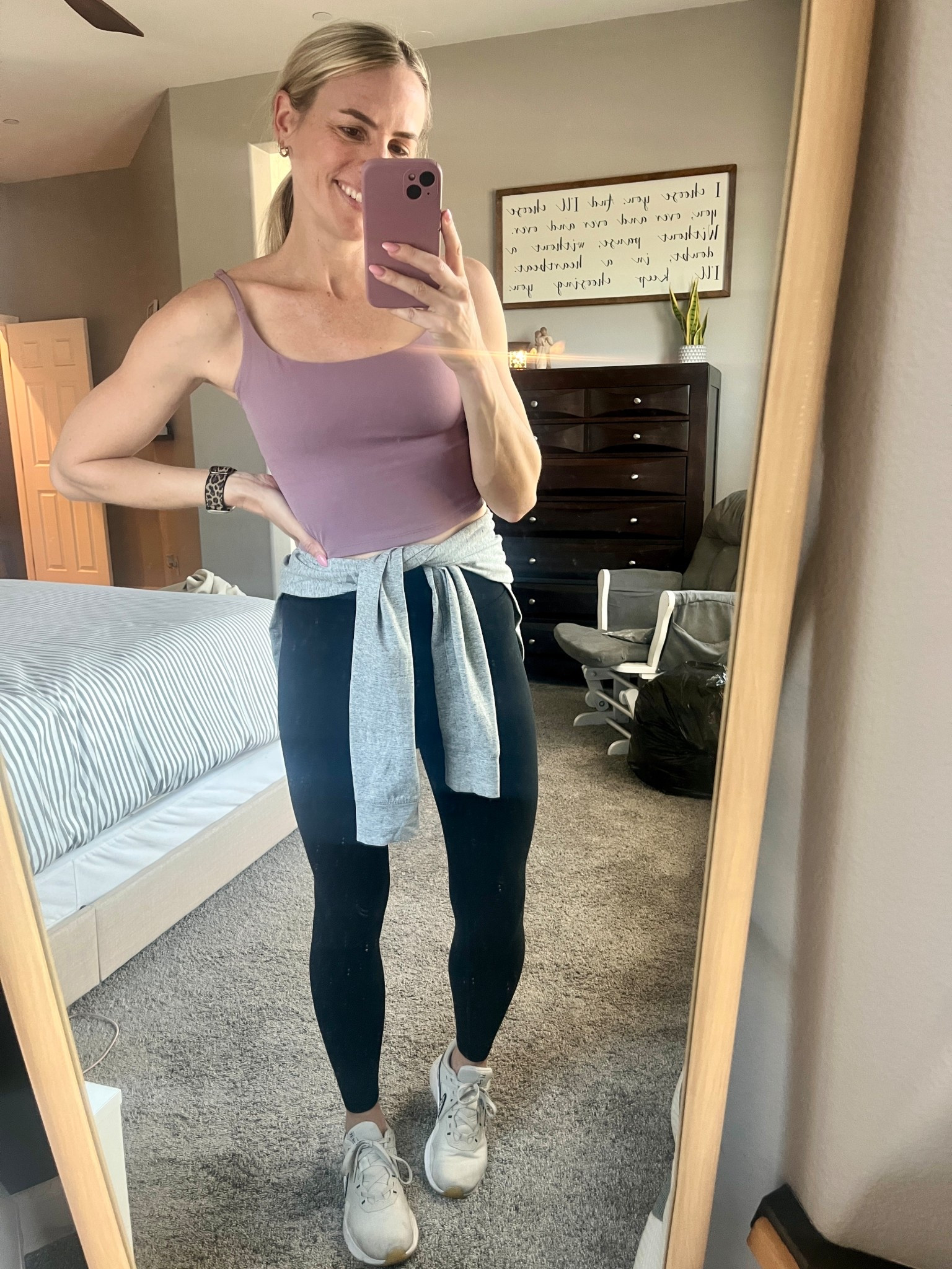 My fave workout outfit lately! 
Crz yoga butterlift leggings and top with removable cups. The quality is amazing 🤩 and such a good lulu look for less  

#LTKPetite #LTKActive
