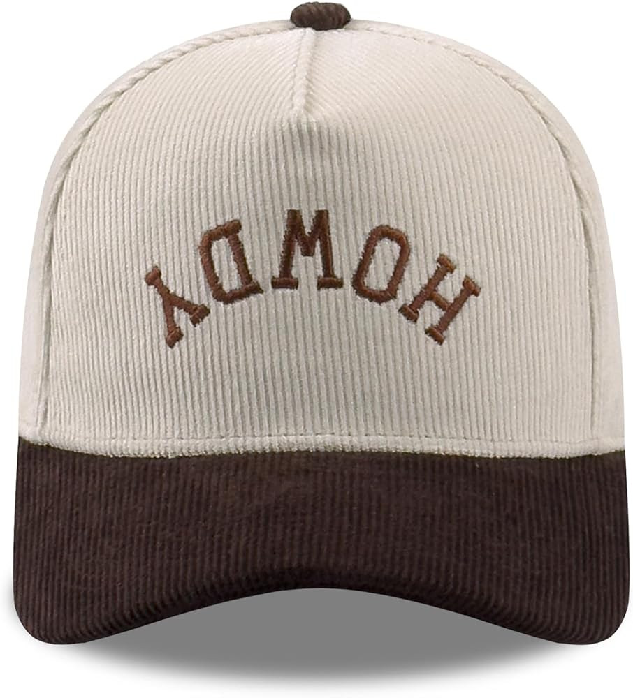 SoGoNati Corduroy Embroidered Baseball Cap, Vintage Adjustable Snapback Dad Hat for Men Women, Cl... | Amazon (US)