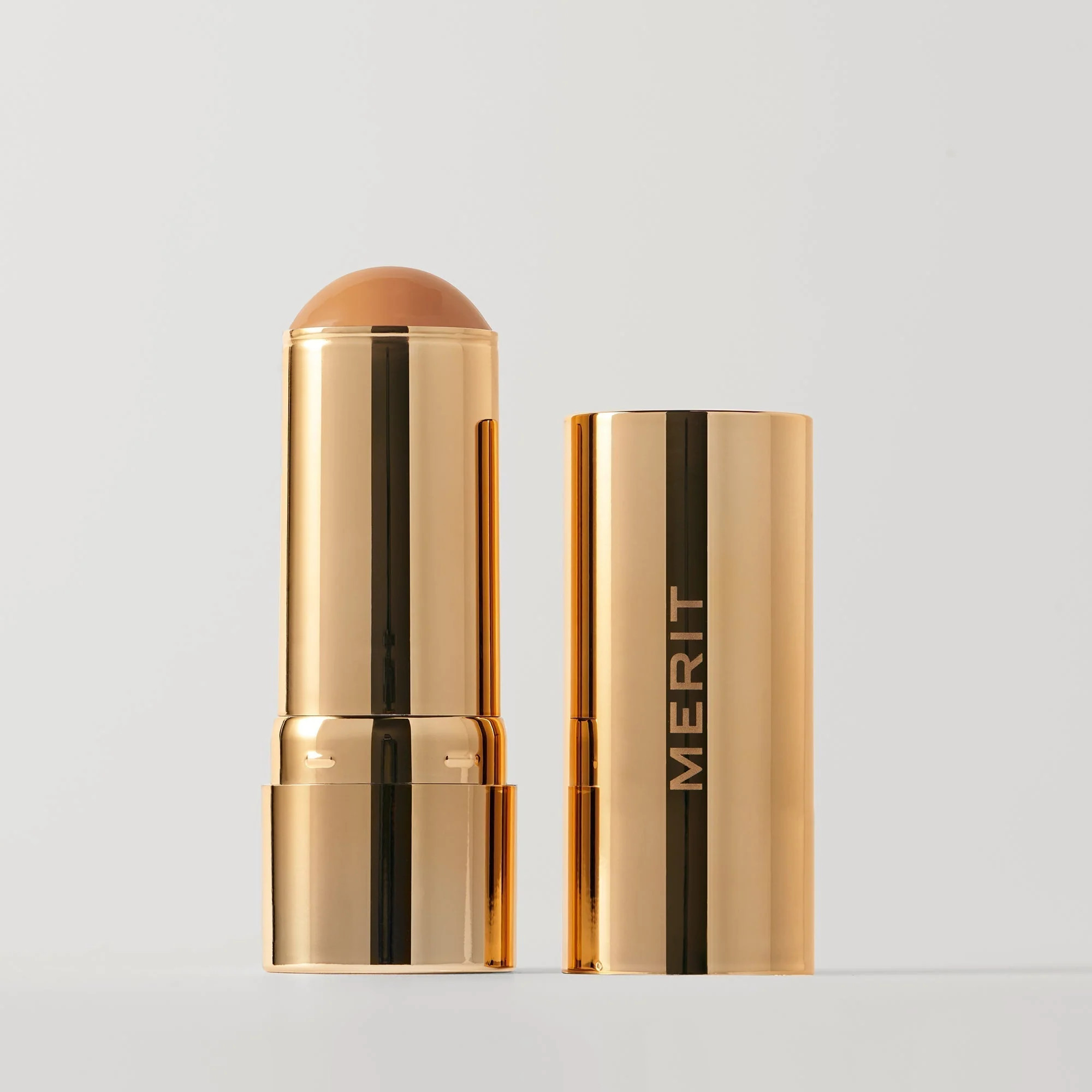 MERIT Bronze Balm - Sheer Bronzer in Quince - for fair Minimalist shades (Ceramic-Dune) | Merit Beauty