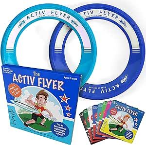 Activ Life Kid’s Flying Rings [2 Pack] They Fly Straight & Don’t Hurt! 80% Lighter Than Stand... | Amazon (US)