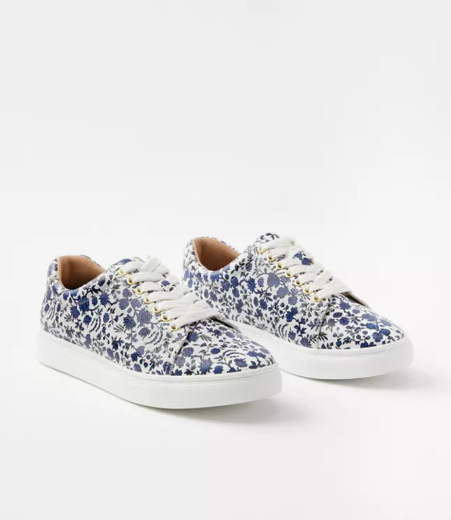 Lace Up Sneakers | LOFT