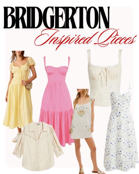 More Bridgerton inspired pieces for a modern take on the series! Perfect romantic and flowy pieces for the summer season 

#LTKSeasonal #LTKFindsUnder100 #LTKStyleTip