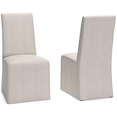 Langford Skirted Dining Chair
 (Set of 2) | Ashley Homestore