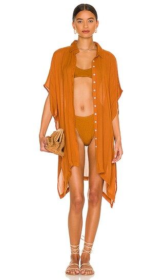 Anita Cover Up in Amber | Revolve Clothing (Global)