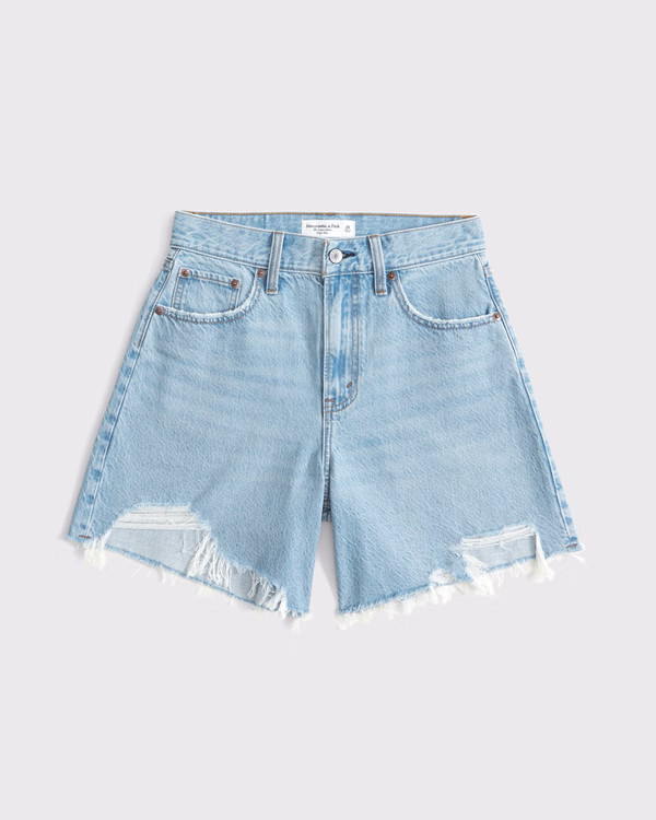 High Rise Loose Short | Abercrombie & Fitch (US)