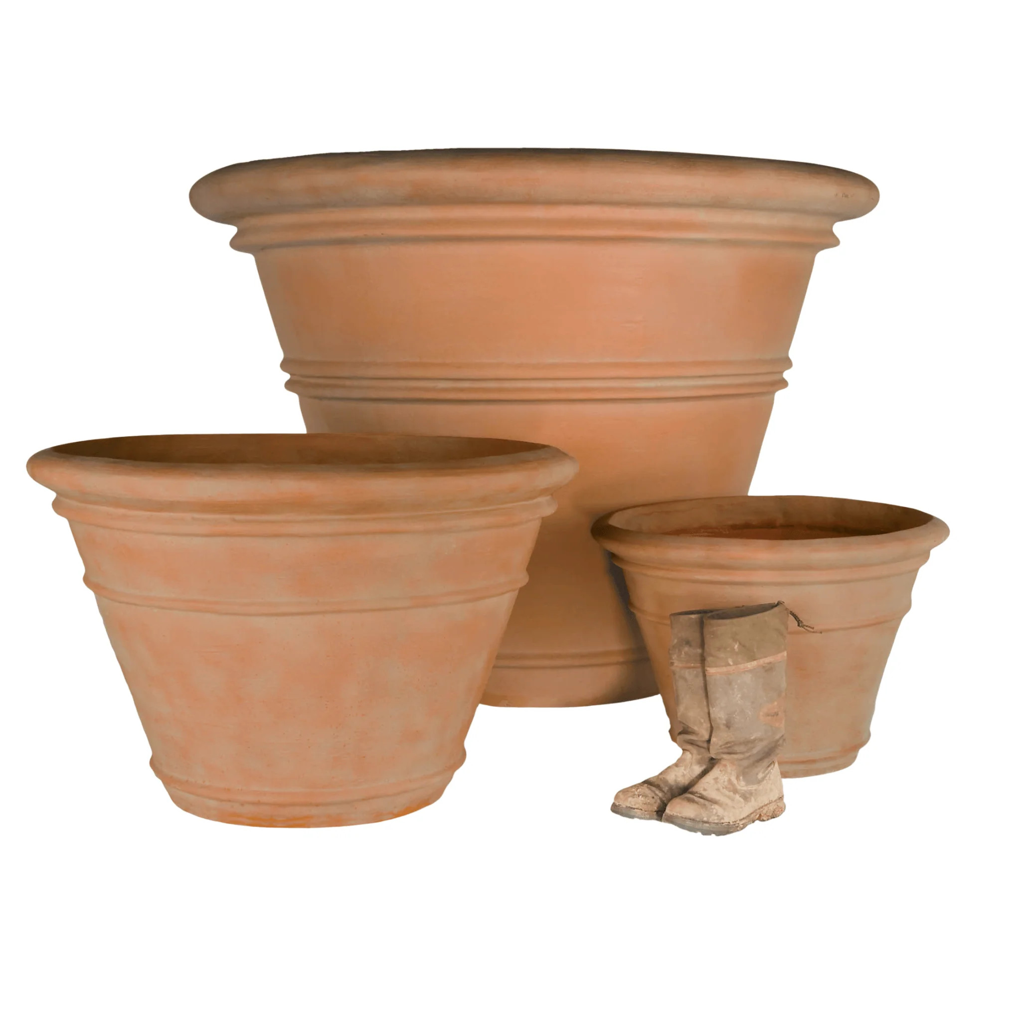 Large Classic Outdoor Garden Pot | The Well Appointed House, LLC