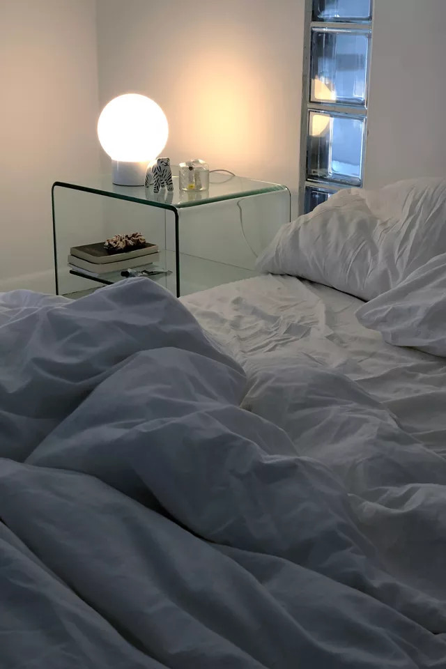 Delia Frosted Globe Table Lamp | Urban Outfitters (US and RoW)