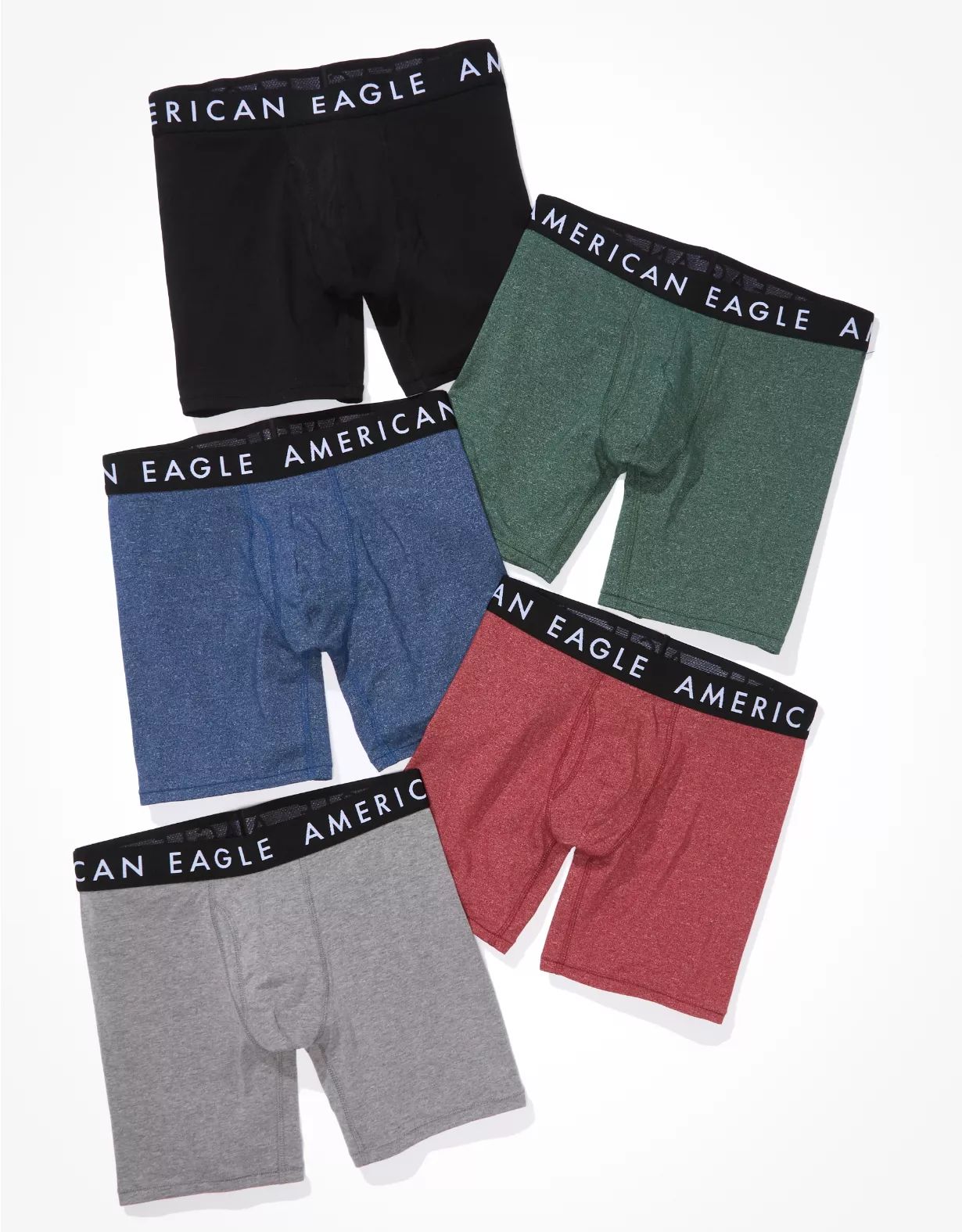 AEO 6" Classic Boxer Brief 5-Pack | American Eagle Outfitters (US & CA)