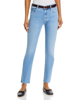 Dazzler Mid Rise Ankle Fray Jeans in Blessing in Disguise | Bloomingdale's (US)
