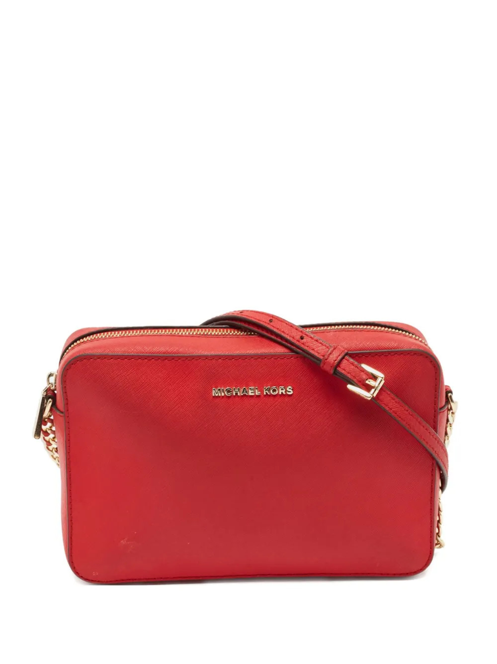 Michael Kors Vintage leather cross body bag - Red | Farfetch Global