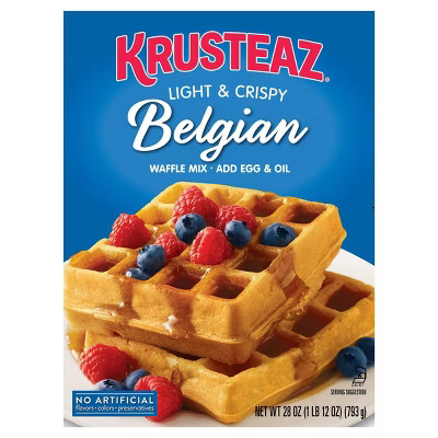 Krusteaz Belgian Waffle Mix - 28oz | Target