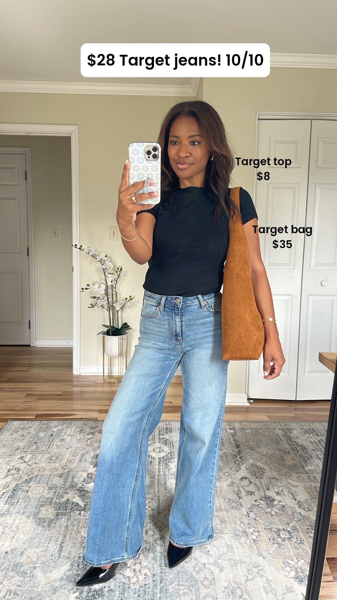 These jeans are incredible and they’re from Target! I’m wearing a size 4. I’m 5.5 with a long torso 

#LTKSaleAlert #LTKFindsUnder100 #LTKStyleTip