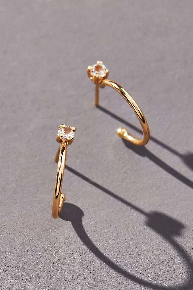 Hooped Post Earrings | Anthropologie (US)