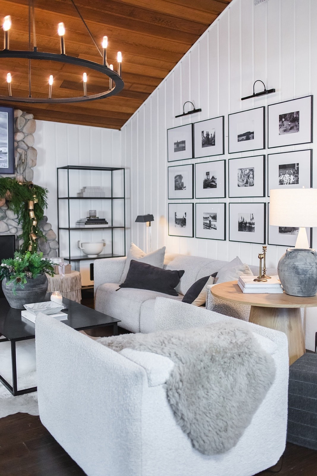 This living room is one of my favorite spaces in our home — clean, cozy, and layered with timeless pieces that never feel trendy or overdone. From the warm wood ceiling to the soft seating, neutral pillows, and simple accents, every detail was chosen to make the space feel welcoming and lived-in. I’ve linked the main pieces from this room along with similar finds so you can recreate this look in your own home.

#LTKHome #LTKCyberWeek #LTKSaleAlert