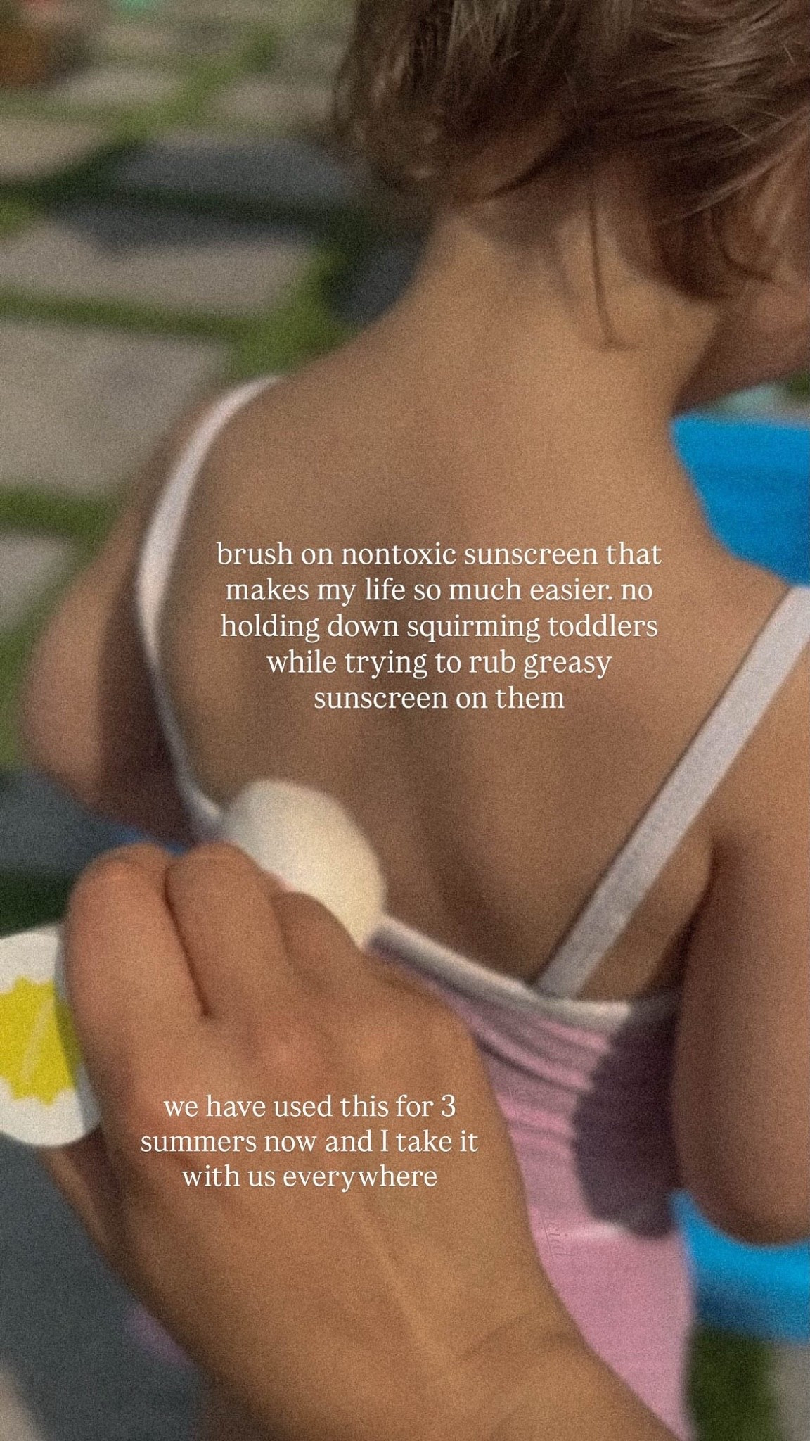 Skip wrestling your kids while trying to run in their sunscreen every day this summer. This brush on sunscreen saves so much time and meltdowns☀️🧴

#LTKKids #LTKSeasonal #LTKmomlife