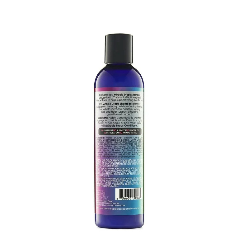 Kaleidoscope Miracle Drops Shampoo 8 fl oz, All Hair Type, Moisturizing, Adult | Walmart (US)