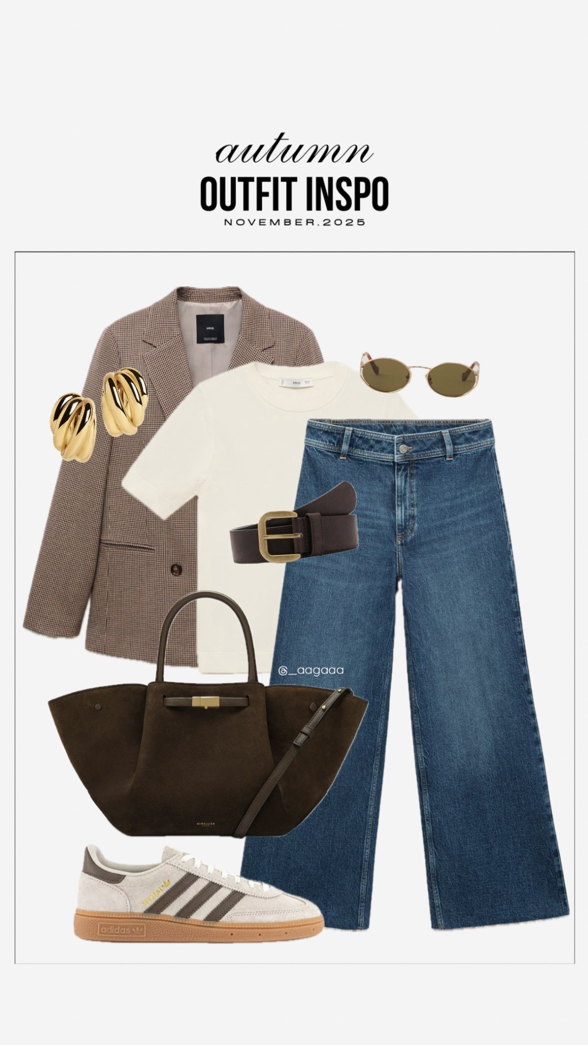 Workwear, neutral style, capsule wardrobe, what to wear, autumn outfit, fall fashion, blue jeans, mango jeans, brown blazer, mango blazer

#LTKHoliday #LTKSaleAlert #LTKStyleTip