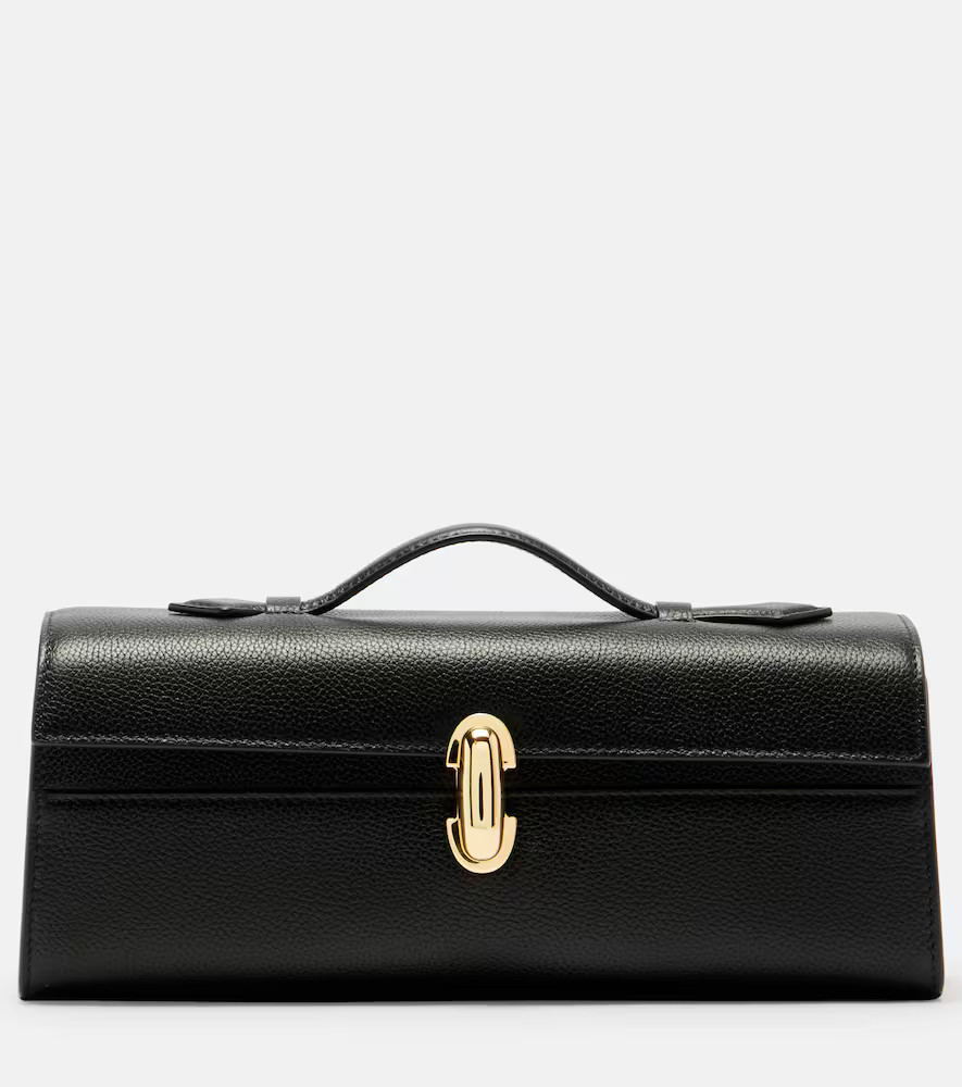 Savette Slim Symmetry leather tote bag | Mytheresa (INTL)