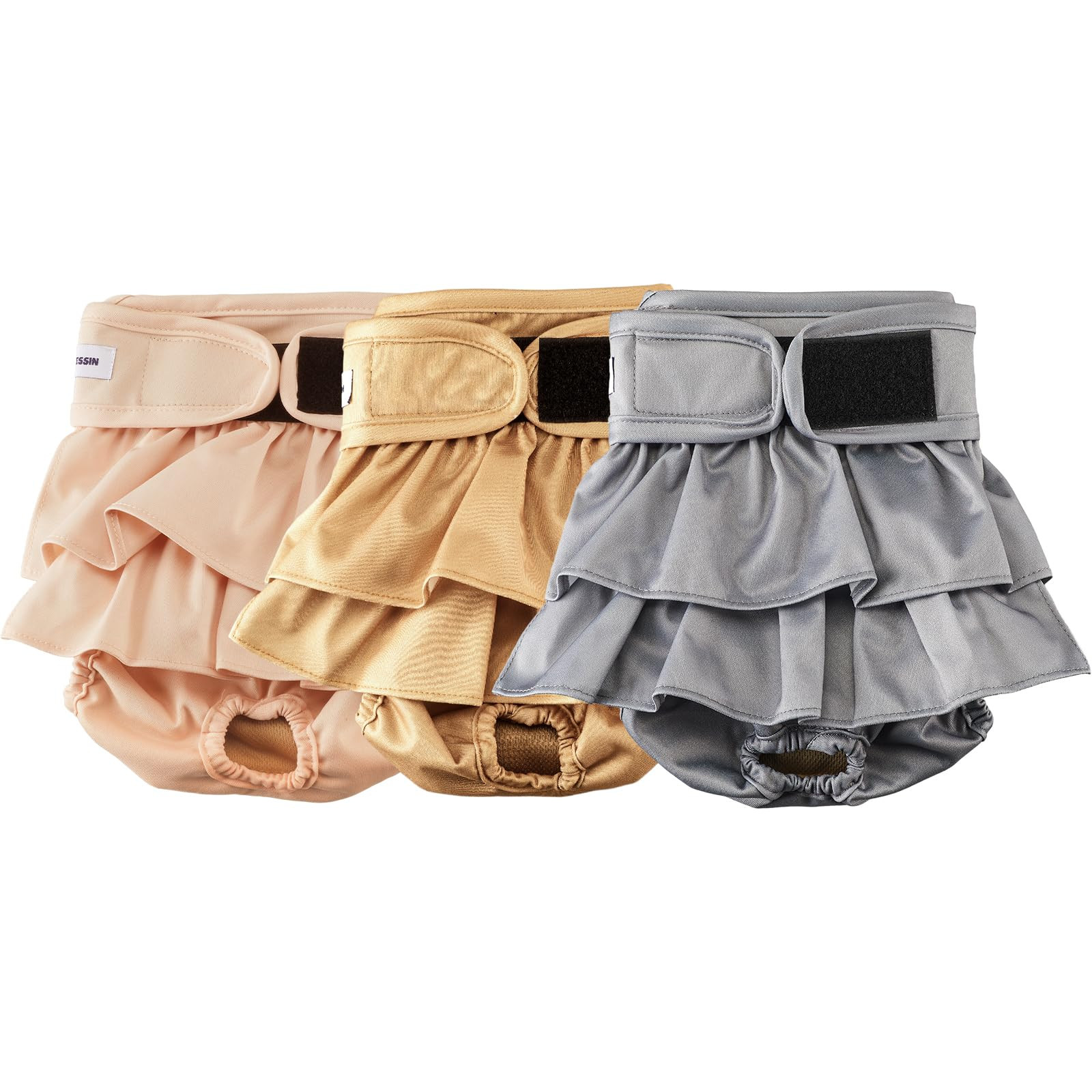 Reusable Dog Diapers Female Medium Washable, Premium Doggie Diaper for Dogs, Pack of 3, Highly Ab... | Amazon (US)