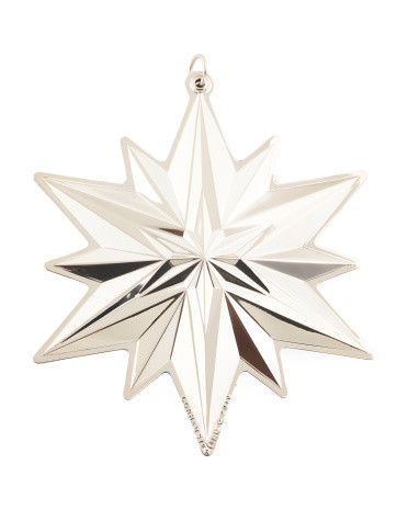 Made In Usa Sterling Silver 50th Edition Snowflake Ornament | TJ Maxx