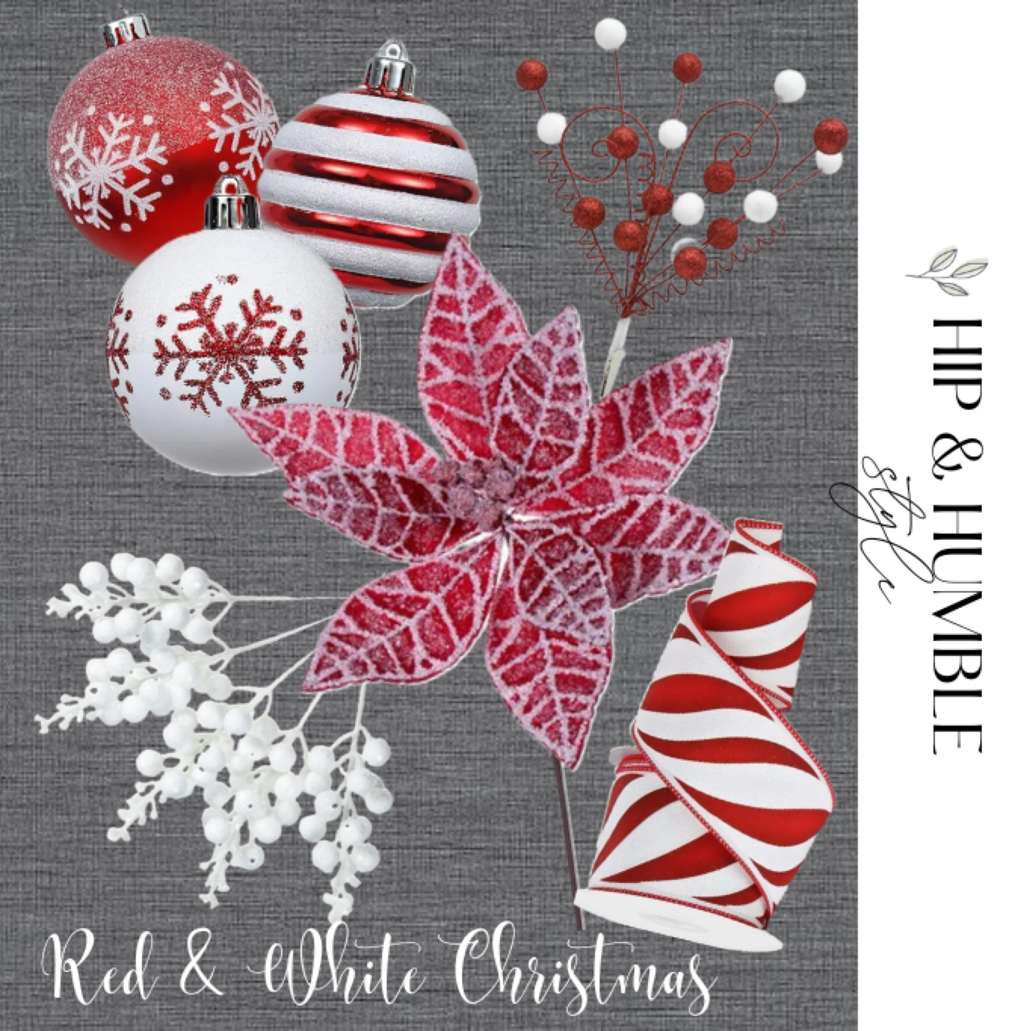 All of these fun red and white Christmas items can be found at Walmart! Shop ornaments, ribbons, stems and more! 

#LTKHoliday #LTKSeasonal #LTKhome