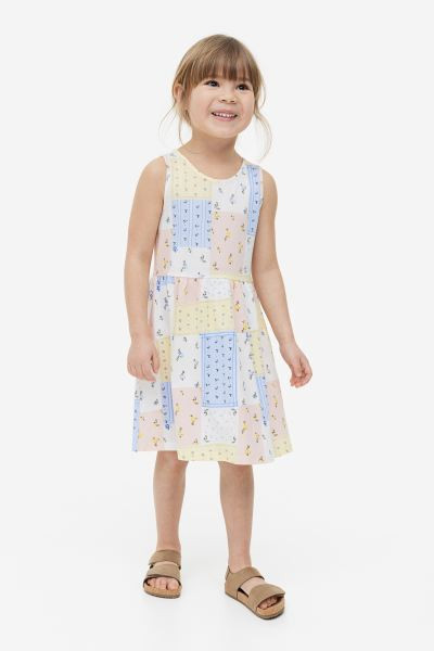 Patterned Cotton Dress | H&M (US + CA)