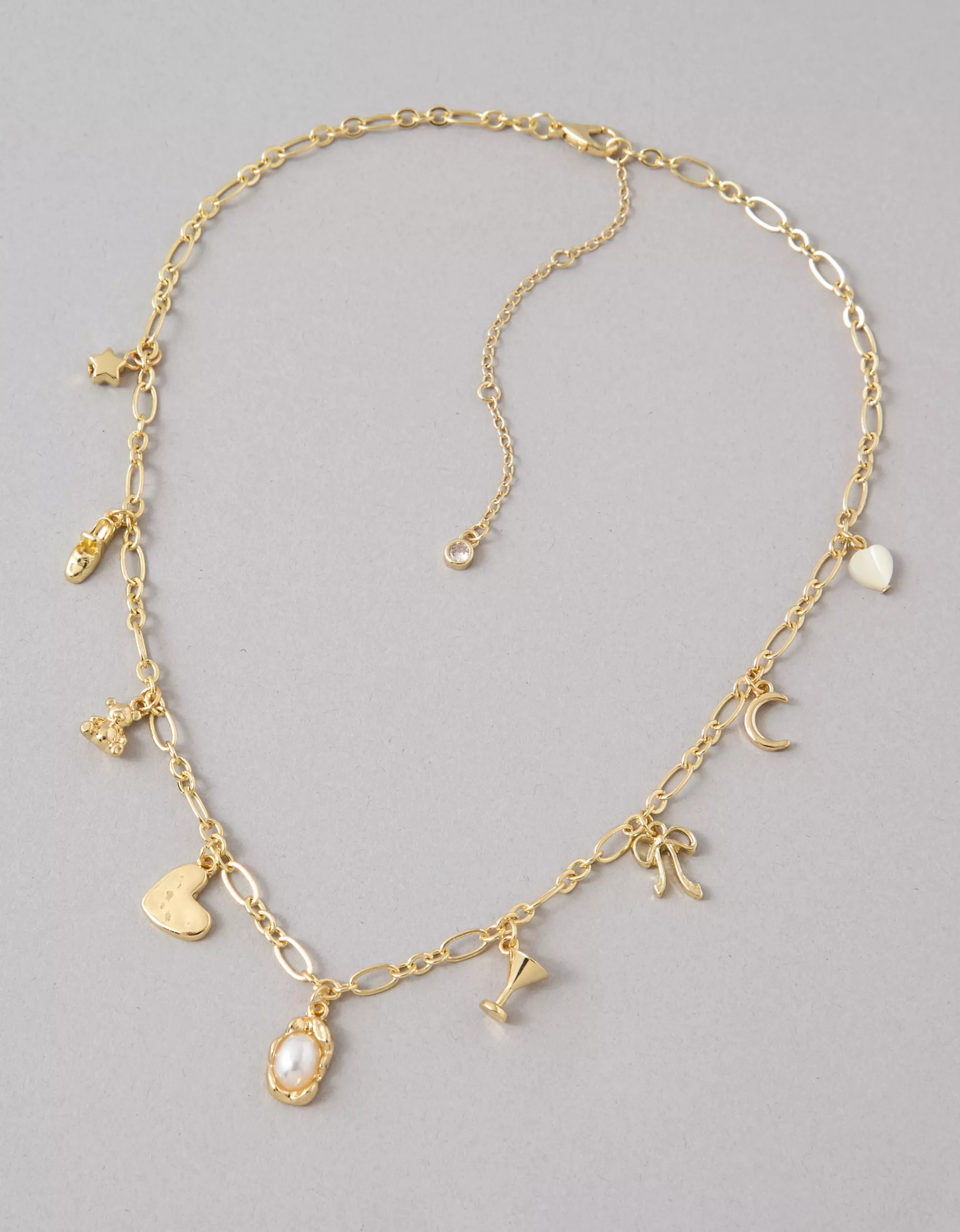 AE Charm Necklace | American Eagle Outfitters (US & CA)