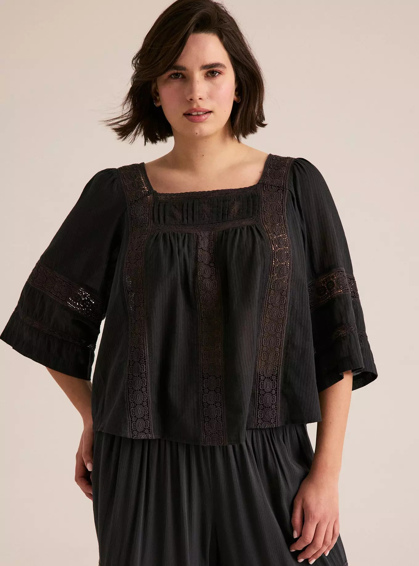Festi Tie-Back Boho Top | Torrid (US & Canada)