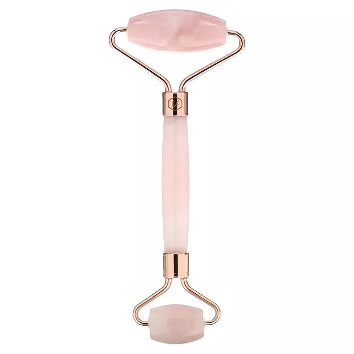 Honey Belle Rose Quartz Facial Roller, 1 Roller, | Target