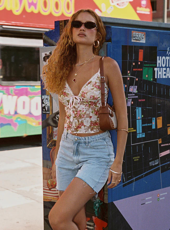 Impala Shorts Light Wash Denim | Princess Polly US