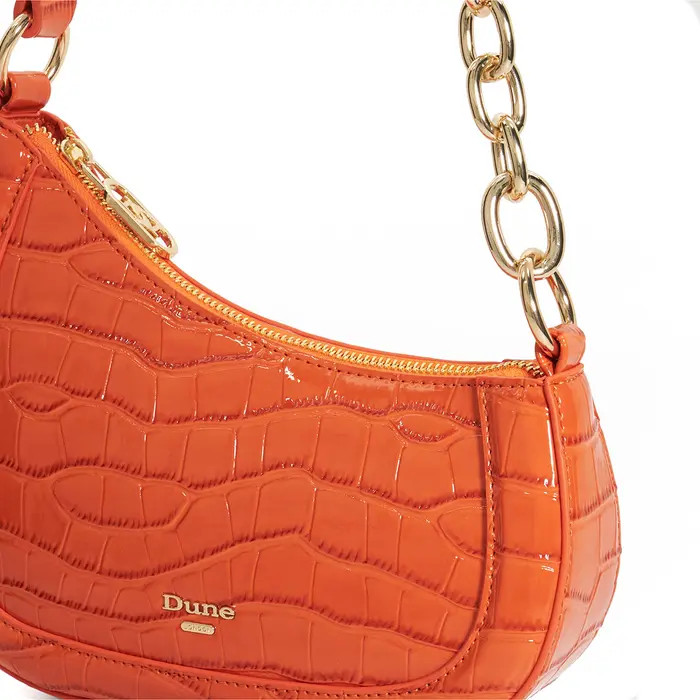 Direction Croc Embossed Faux Leather Shoulder Bag | Nordstrom