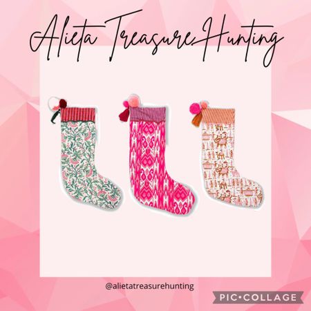 Preppy Christmas stockings! 

#LTKhome #LTKHoliday #LTKSeasonal