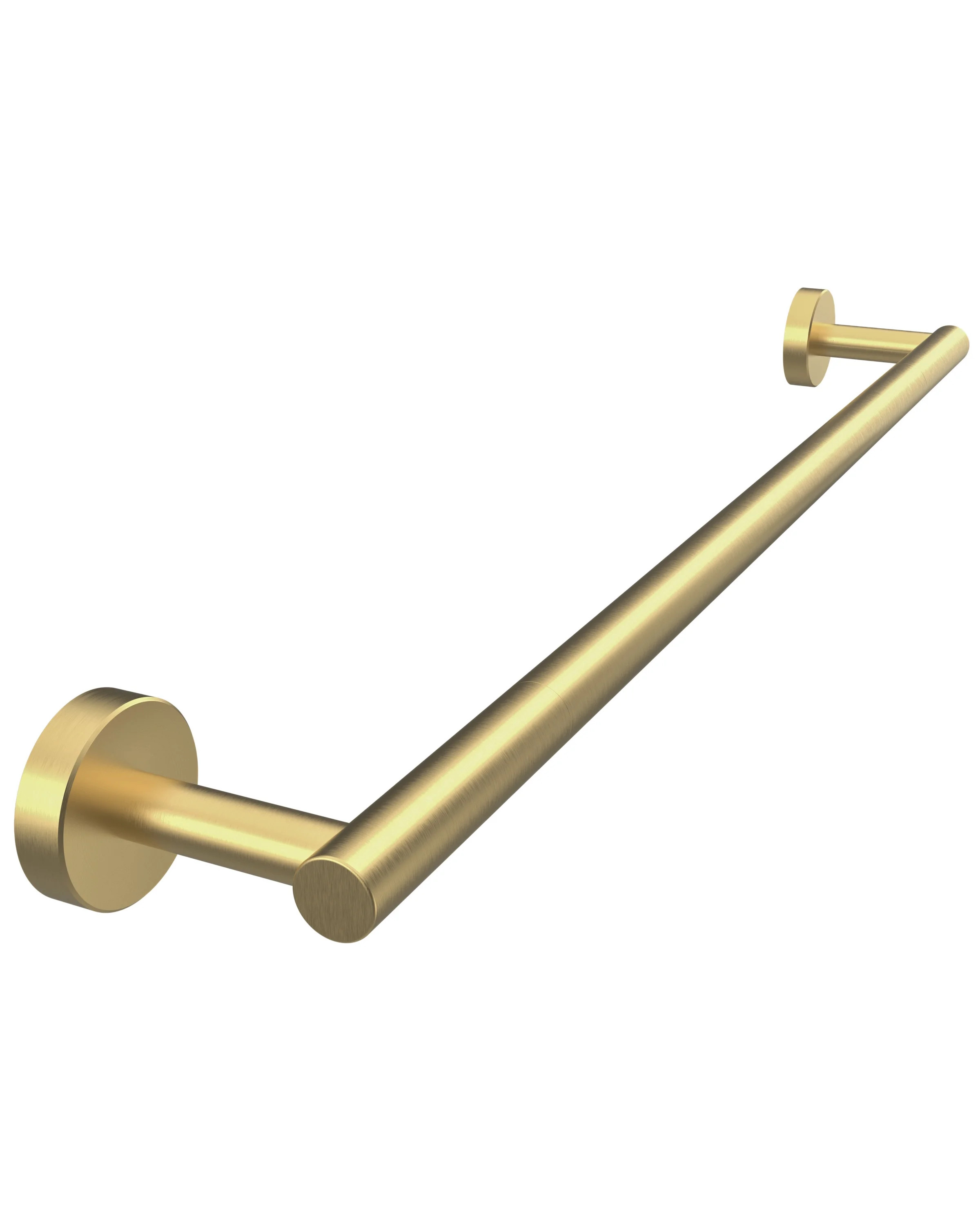 24-inch Wall Mounted Towel Bar for Kitchen and Bathroom, Brushed Gold, by RARXTR | Walmart (US)