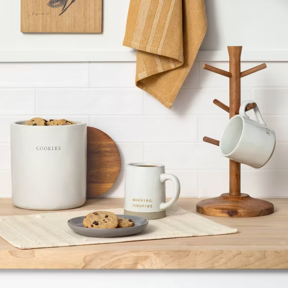 'Morning Sunshine' Stoneware Mug Yellow - Hearth & Hand™ with Magnolia | Target