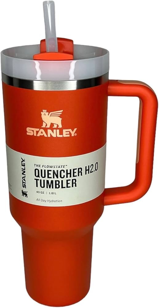 Stanley Quencher H2.0 FlowState Tumbler 40oz (Tigerlily) | Amazon (US)