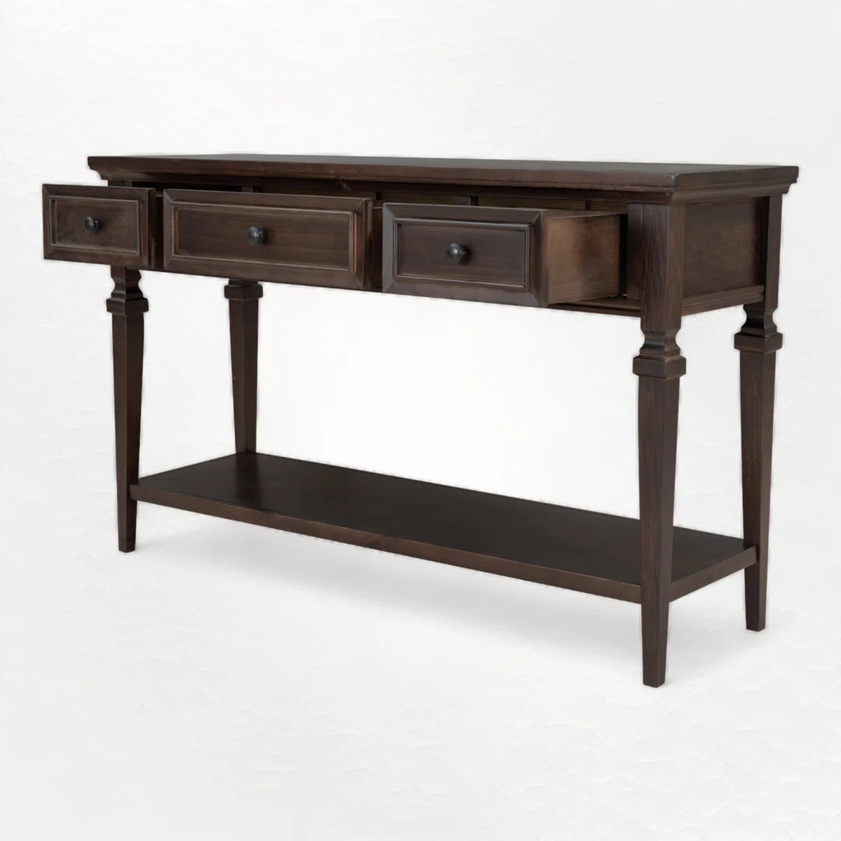 Omeara 50" Console Table,entryway table,Sofa Table with three top drawers | Wayfair North America
