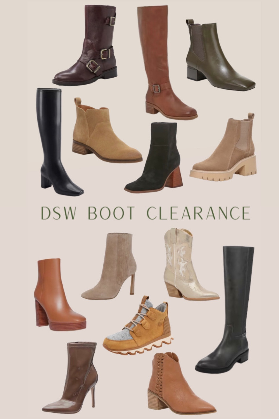 DSW boot clearance 



DSW boots. Fall shoes. Boots sale. Affordable fashion. Budget style.

#LTKSeasonal #LTKfindsunder100 #LTKsalealert