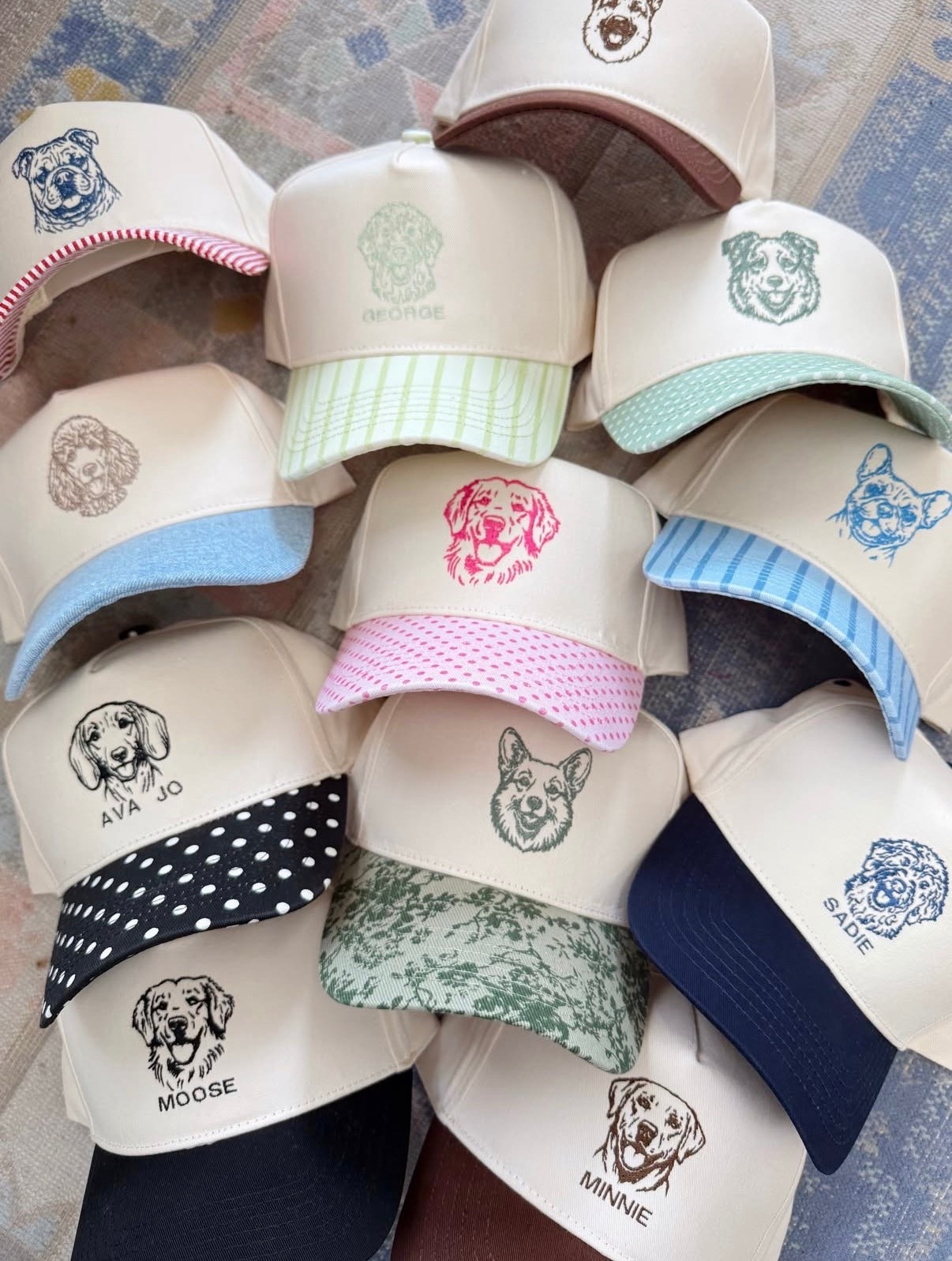 If you’re a dog mom… you NEED this 🐶🤍

Kenz Kustomz just dropped custom fur baby hats and I’m officially obsessed. The detail?? The colors?? The personalization?? 10/10

Such a perfect gift idea or everyday hat moment 🙌🏼

Code KAYCDELLO saves you 10% 💕

#LTKStyle #LTKSpring #LTKGiftGuide #DogMomLife #FurBabyLove #PersonalizedStyle #CustomHat #PetParents #DogMomMustHaves #LTKFinds #GiftInspo #SmallBusinessLove #LTKUnder100 #DogObsessed

#LTKgrwm #LTKmomlife #LTKootd