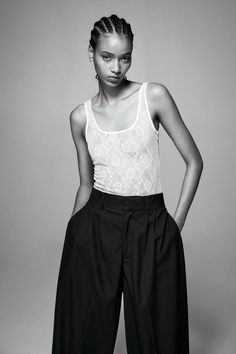 Lace Thong Bodysuit | H&M (US + CA)