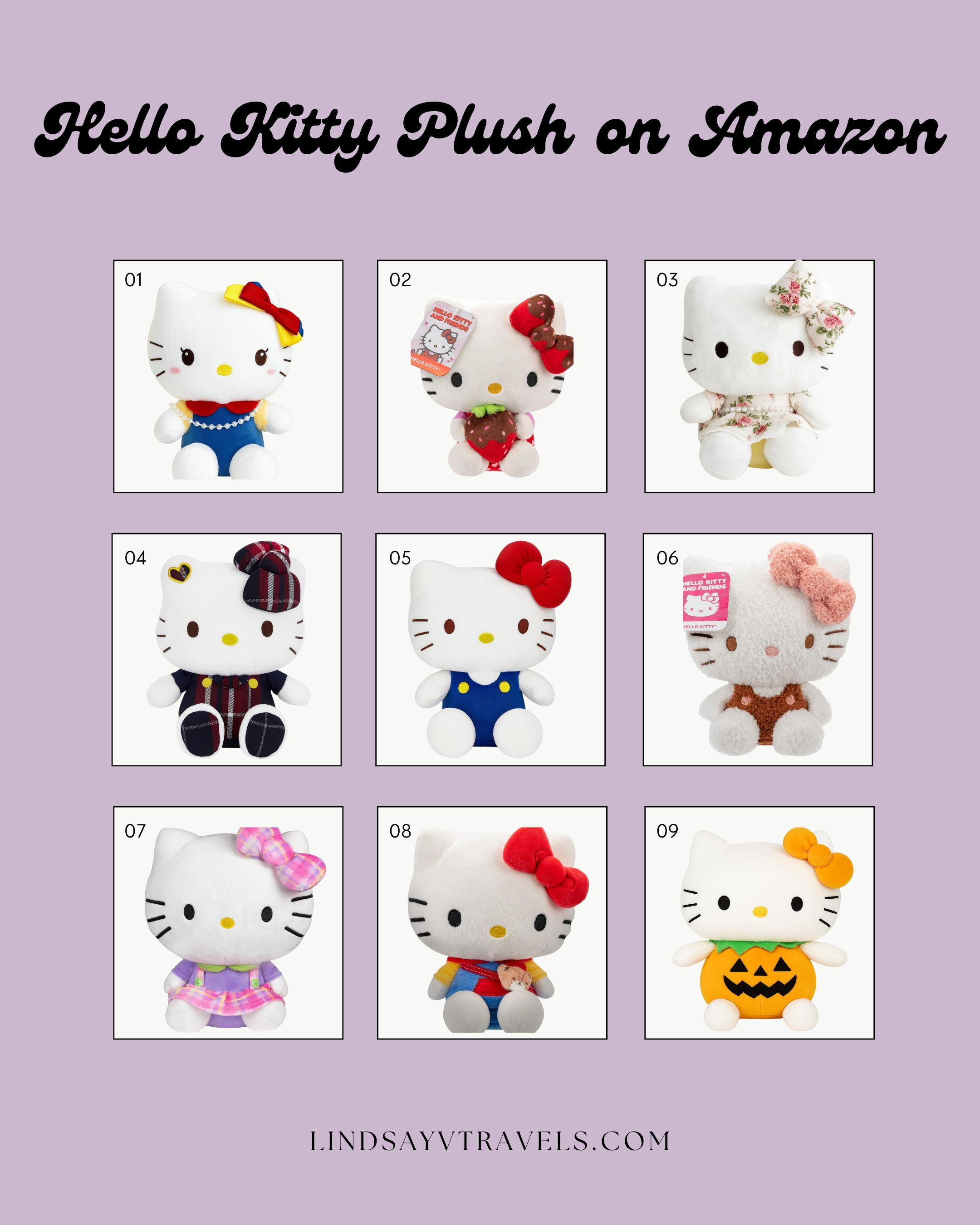 Cutest Amazon find EVER 💕 Hello Kitty plush that makes the perfect gift (or keep it for yourself 😍) 

 #LTKSeasonal #LTKFindsUnder100 #LTKKids
