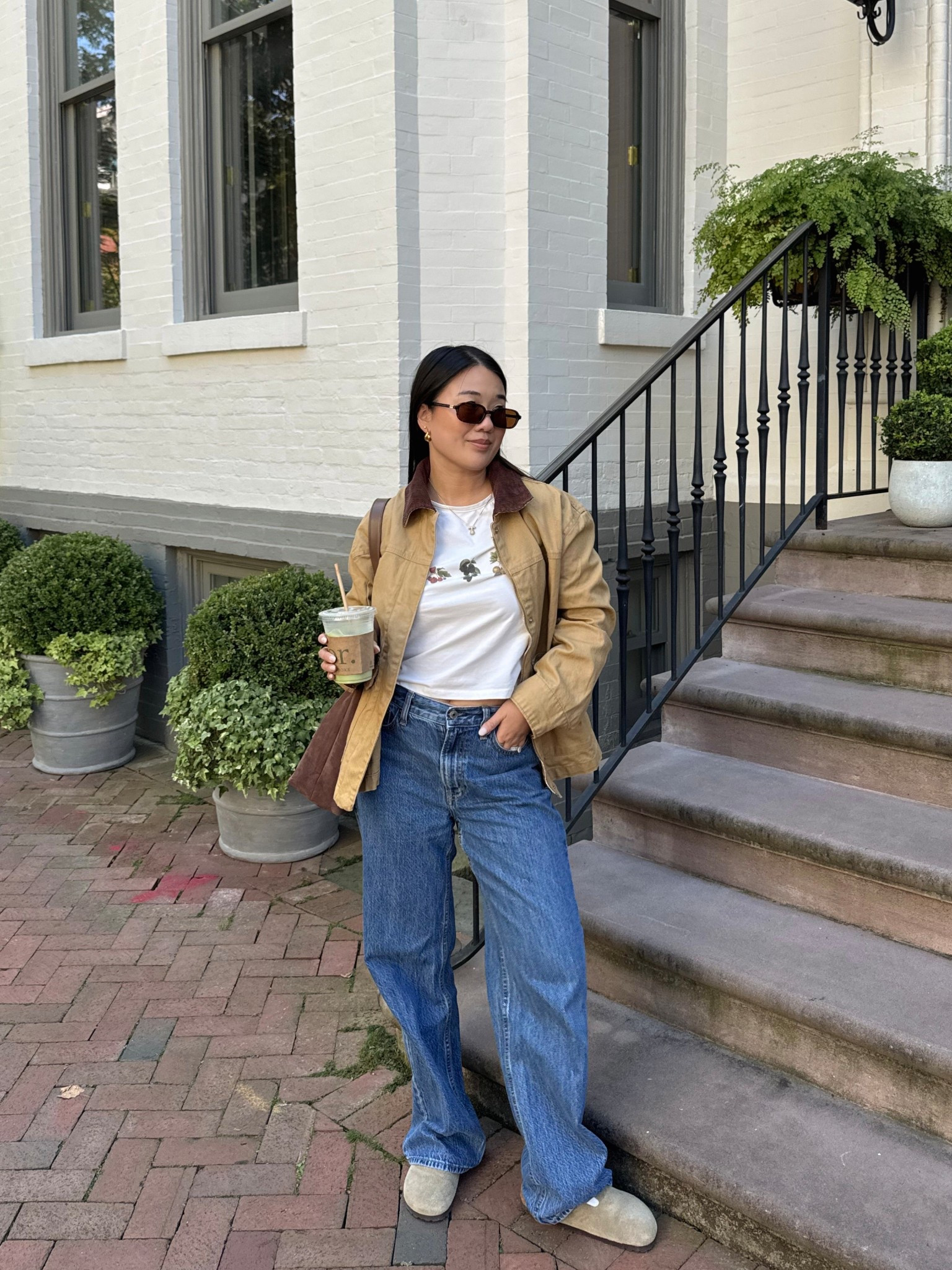 Fall fashion. Barn jacket. Abercrombie sale. Birkenstocks. Suede bag. Bags for fall  

#LTKStyleTip #LTKSaleAlert #LTKSeasonal