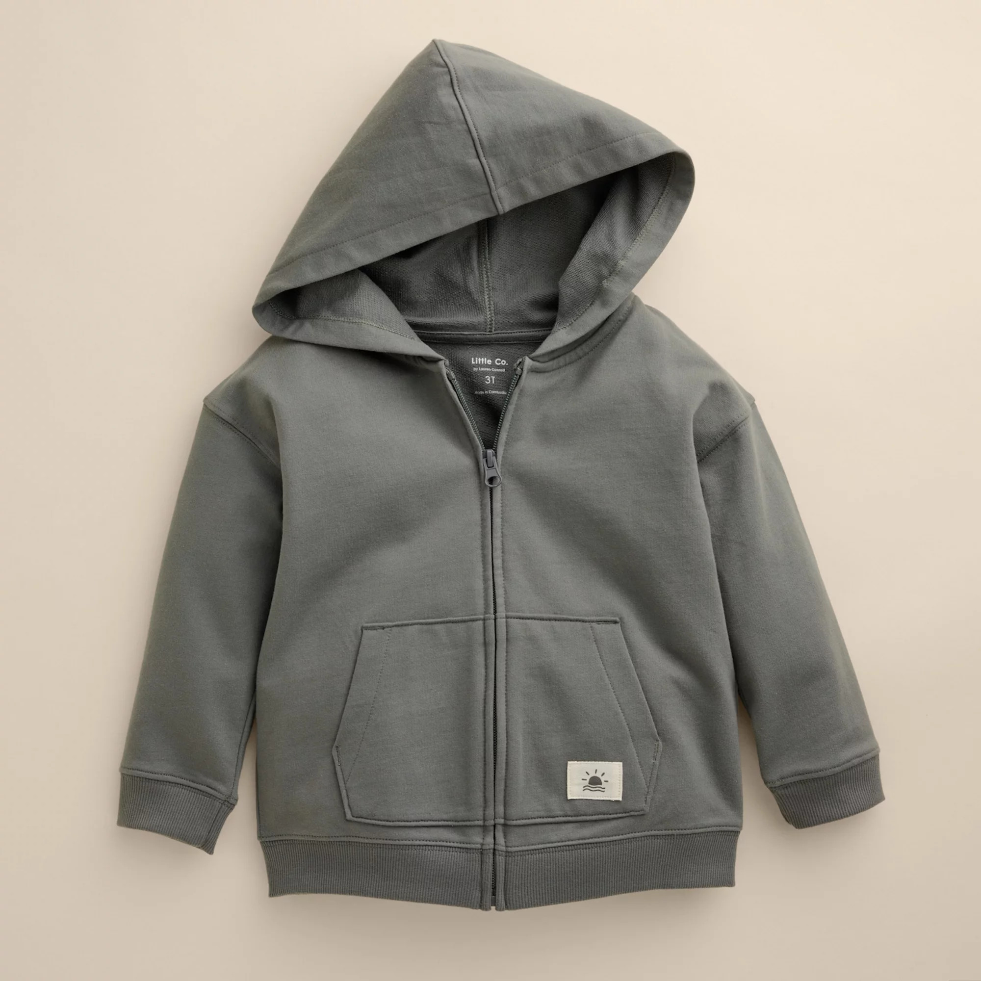 Baby & Toddler Little Co. By Lauren Conrad Organic Cotton Zip Hoodie | Kohl's