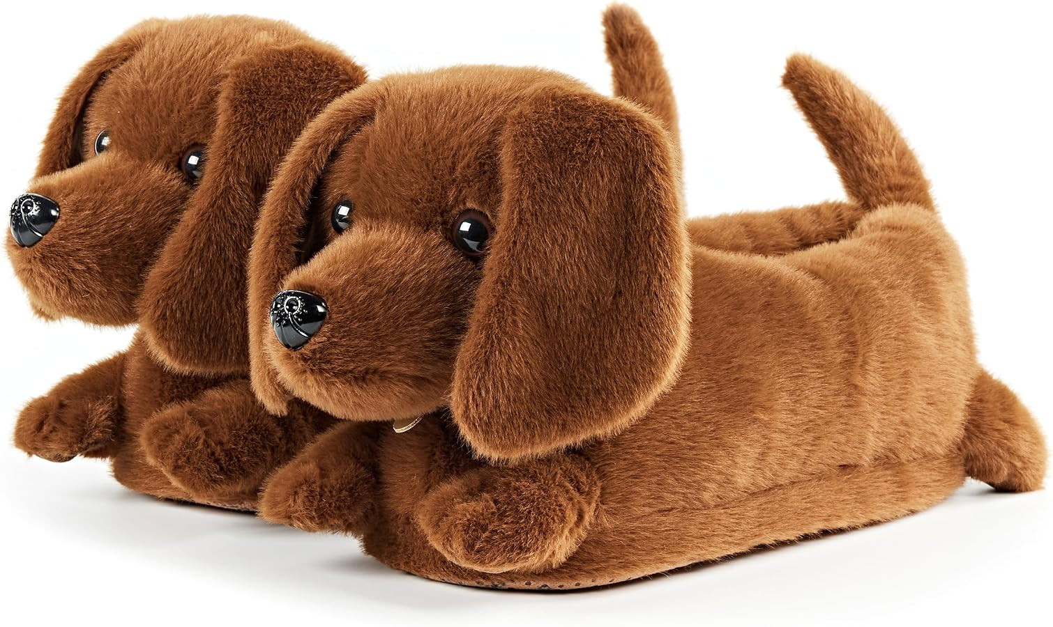 ooohyeah Women's Funny Animal Hug Plush Non-Slip Slippers, Novelty Cute Cozy Warm Slippers with G... | Amazon (US)