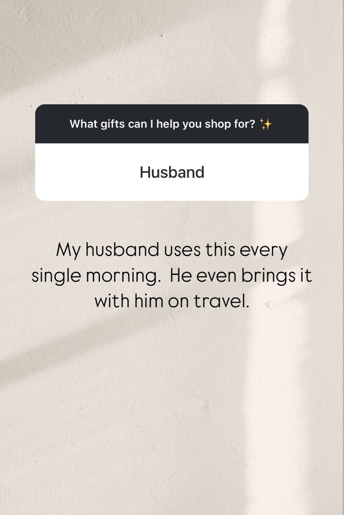 My husband uses this every single morning and even brings it with him on travel! The reviews are amazing. 

#LTKStyleTip #LTKGiftGuide #LTKFindsUnder100