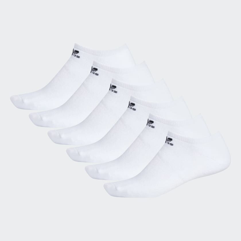 TREFOIL NO-SHOW SOCKS 6 PAIRS | adidas (US)