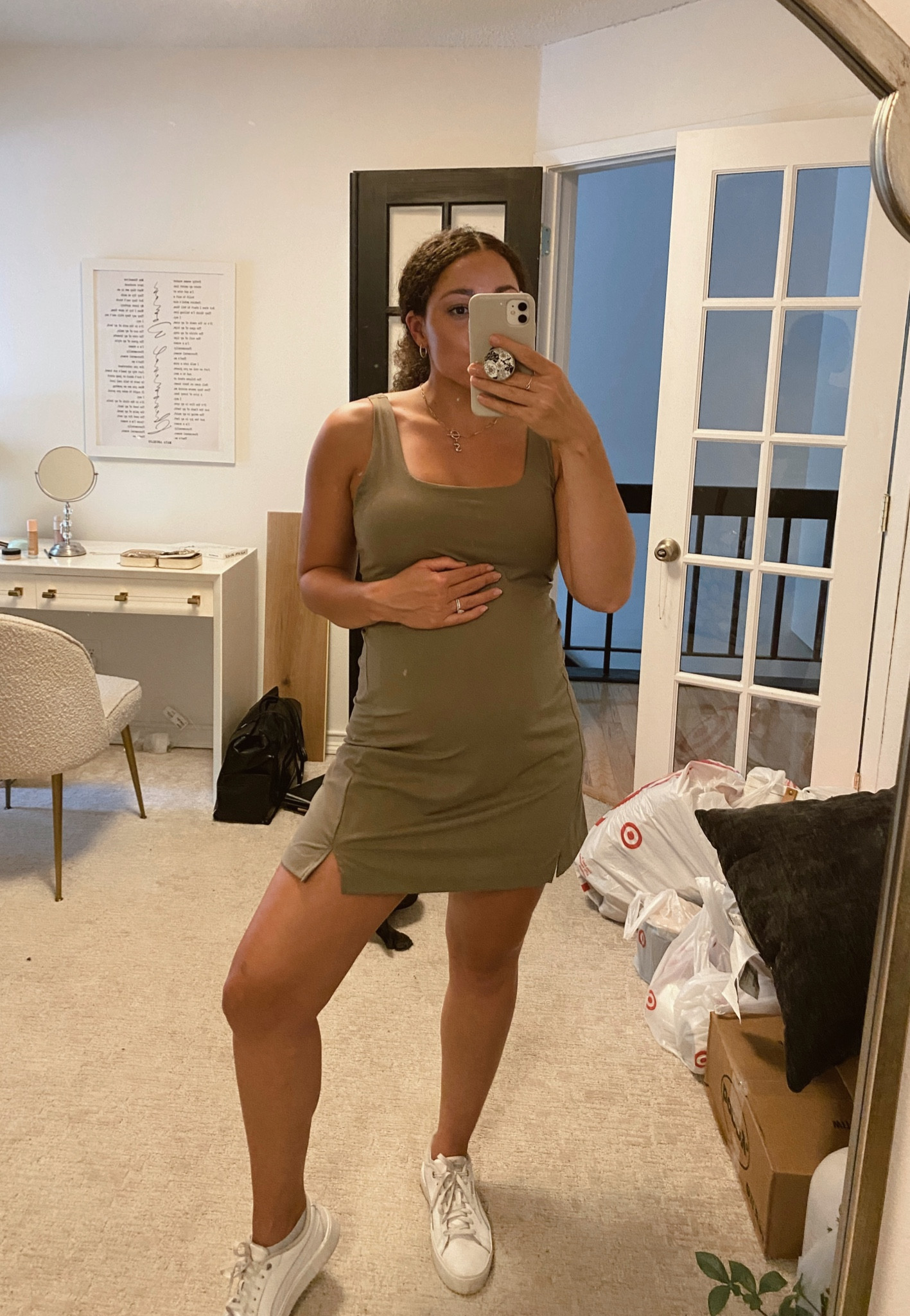 Best athleisure dress from Old Navy! Cute, SO comfortable and easy to dress up or down! 

#LTKsalealert #LTKbump #LTKunder100