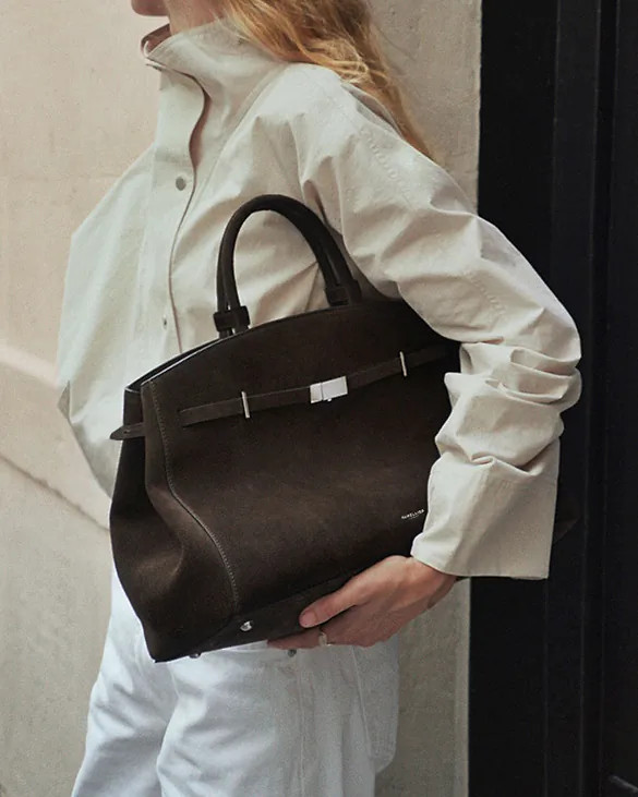 Marie von Behrens-Felipe x The Hudson | Deep Cedar Suede & Deep Cedar Smooth | DeMellier | DeMellier