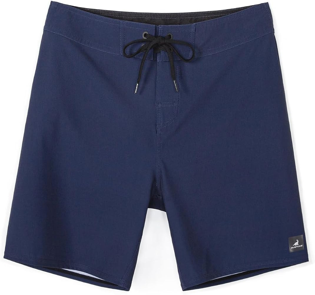 SURF CUZ Men's Board Short Beach Short 4-Way Stretch Swim Short | Amazon (US)