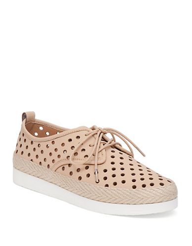 LUCKY BRAND Tikko Leather Perforated Sneakers | Lord & Taylor